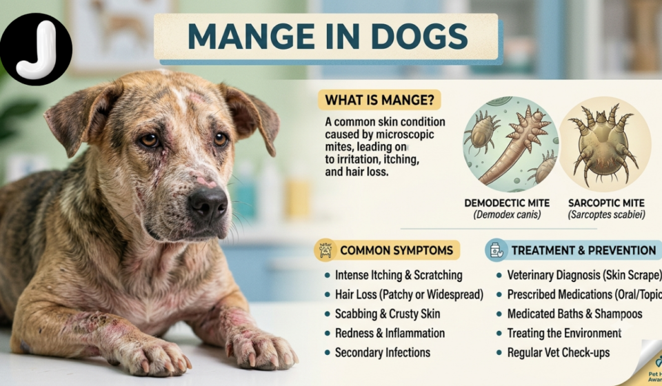 Mange in dogs