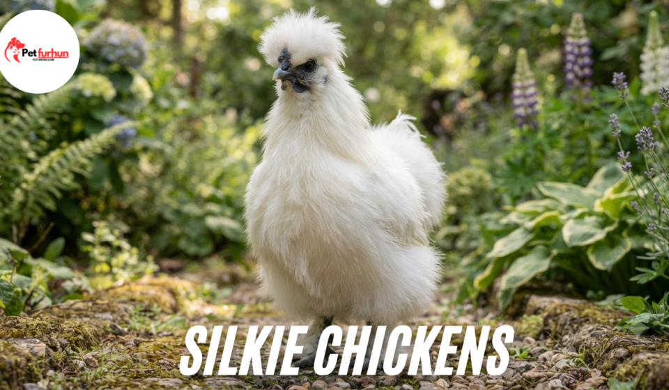 Silkie chickens