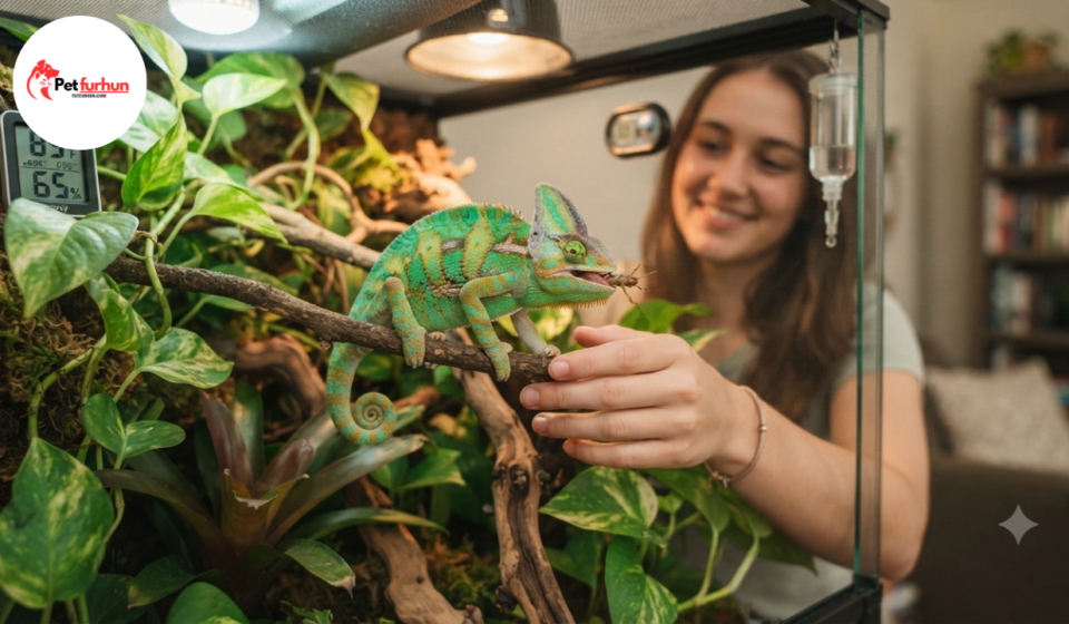 are chameleons good pets