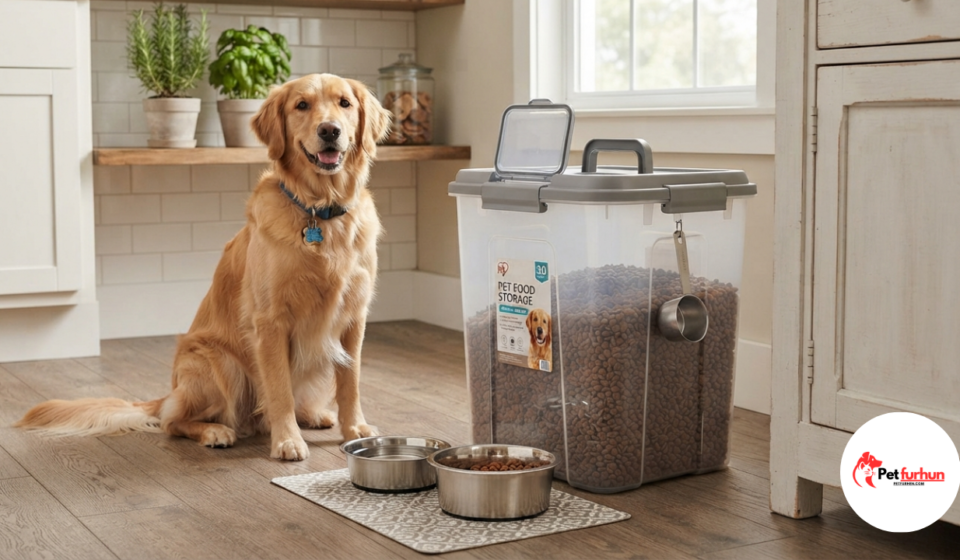 pet food storage container